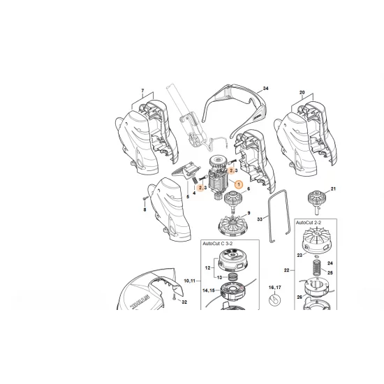 STIHL  Silnik elektryczny 230 V/50 Hz 4816 600 0203